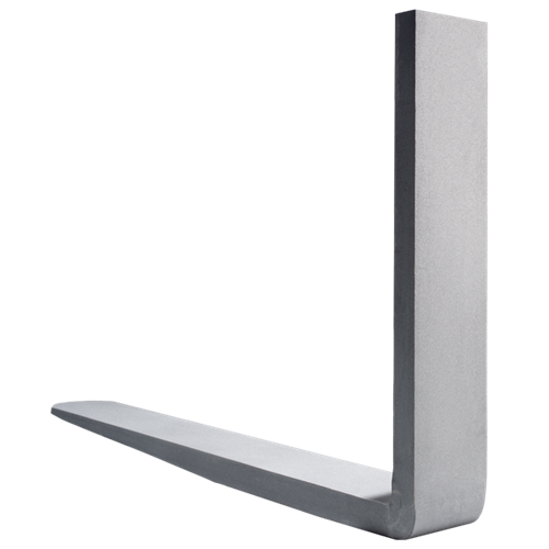 Blank gaffel#100x40x0800, BH 710mm